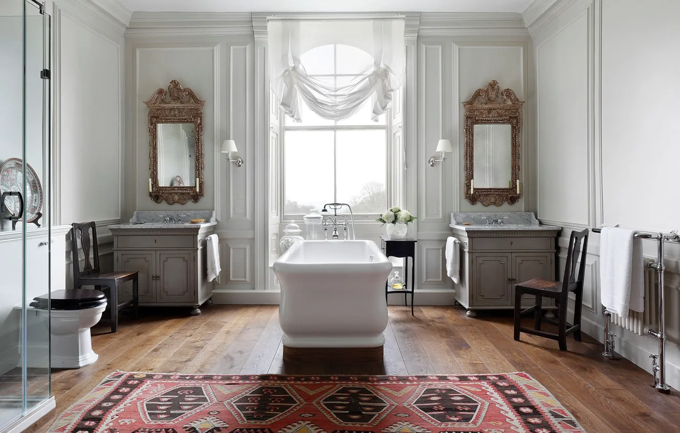 Wallpaper room, interior, bathroom, luxury bathroom images for desktop,  section интерьер - download