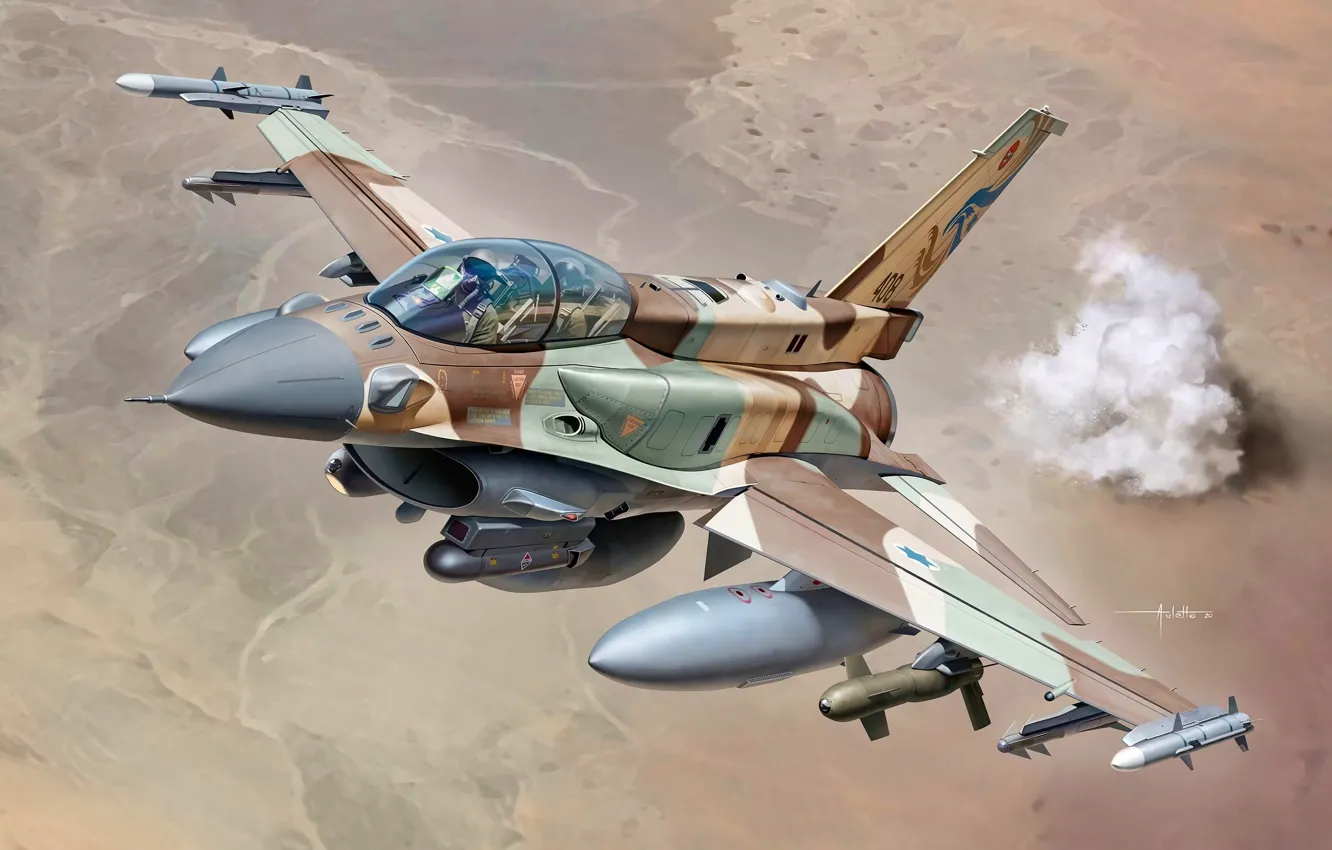 israeli air force f-16