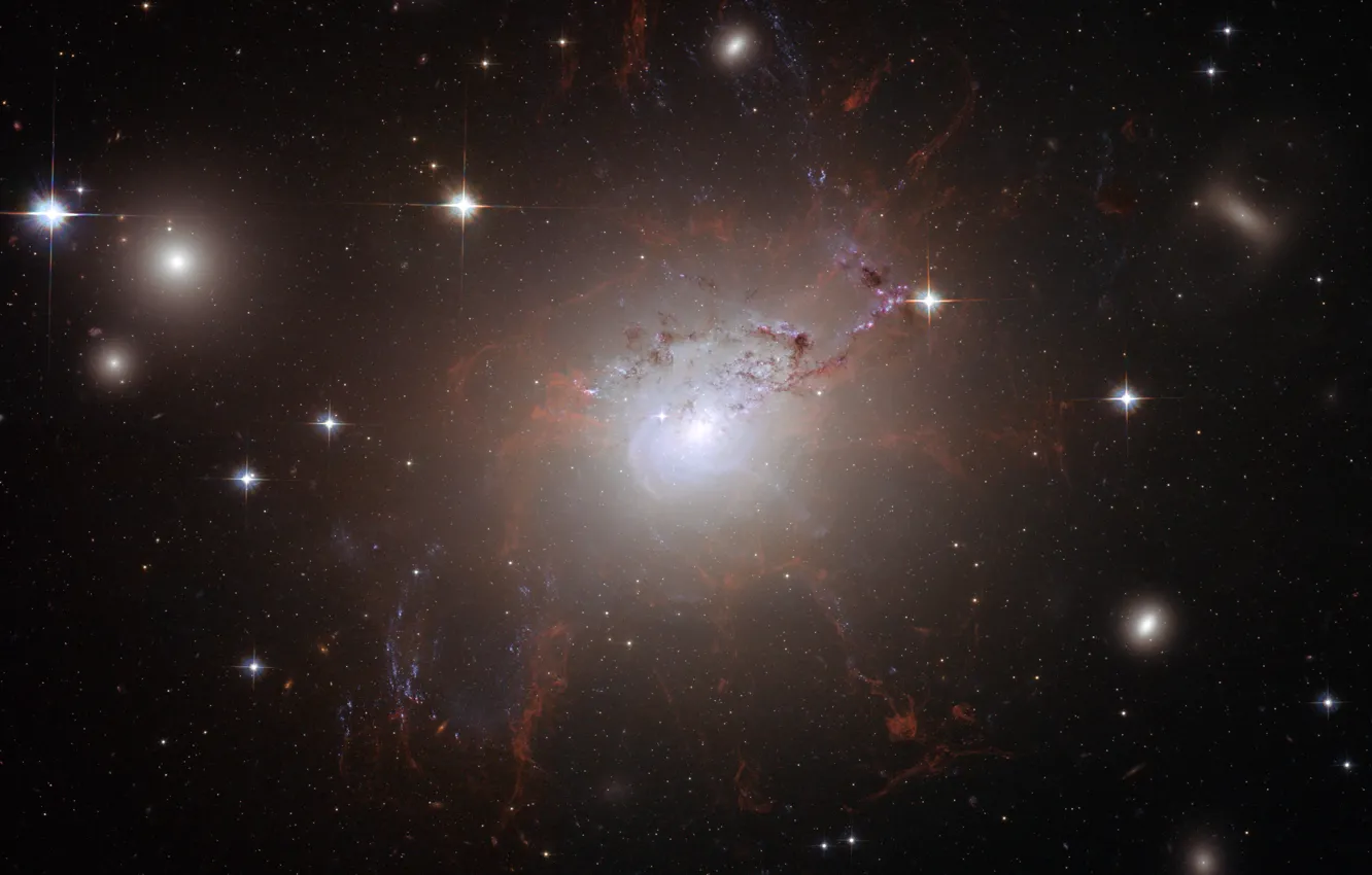 Photo wallpaper Hubble, Space, The universe, Galaxy, NGC 1275