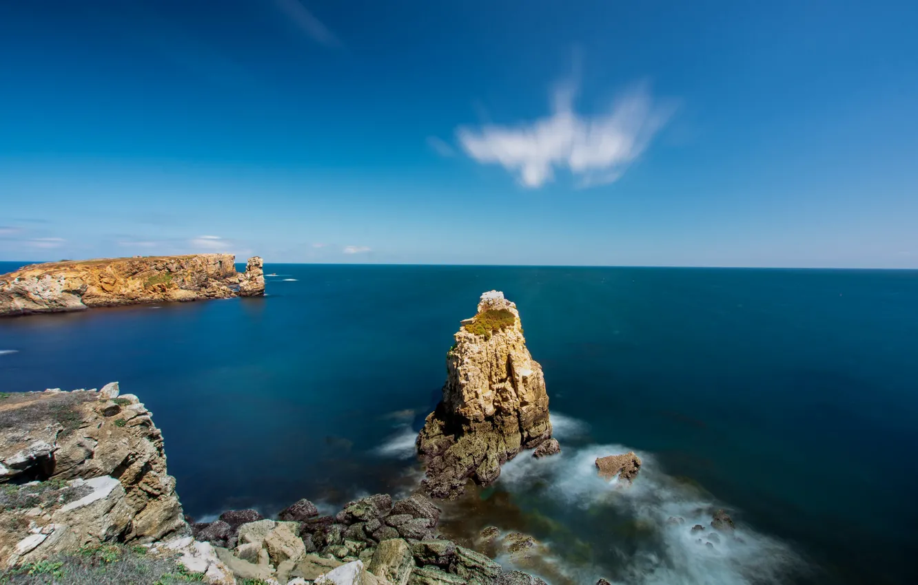 Wallpaper coast, Portugal, Peniche images for desktop, section пейзажи -  download