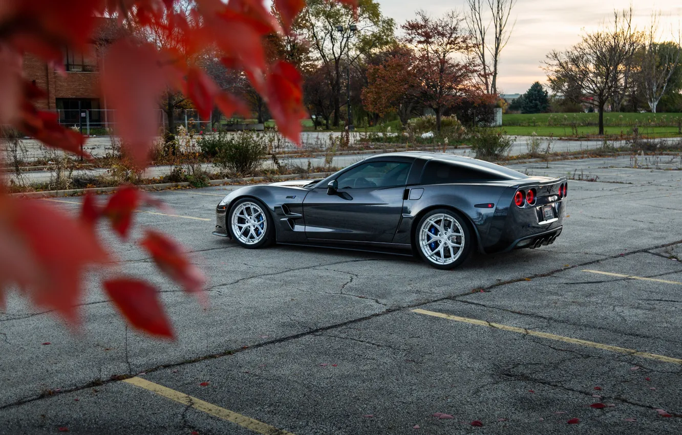 Photo wallpaper Corvette, Chevrolet, ZR1