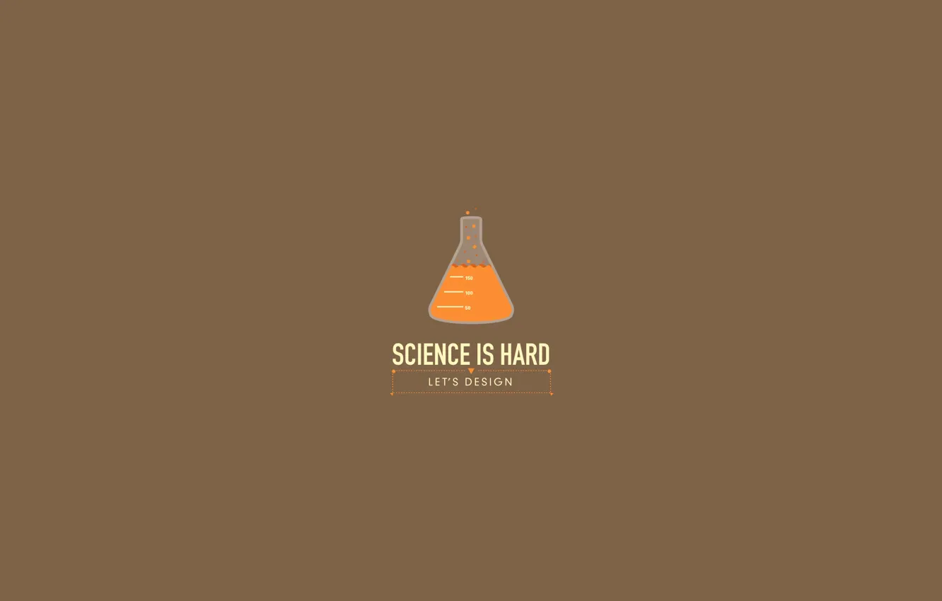 Wallpaper design, science, chemistry, the bulb images for desktop, section  минимализм - download