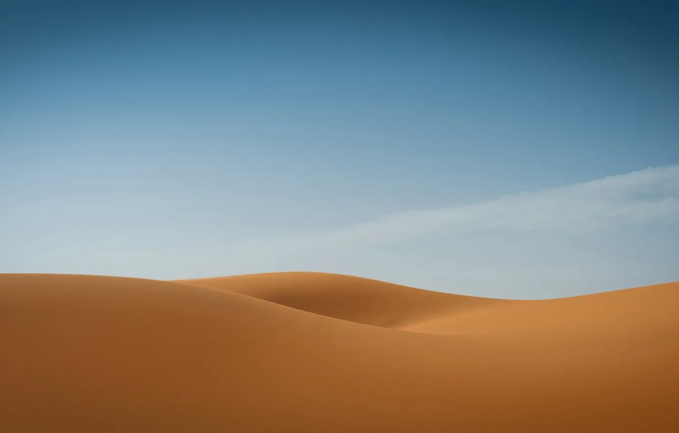 Photo wallpaper sand, the sky, desert, dunes, sky, desert, sand, dunes, Jorge Ruiz El Dueso
