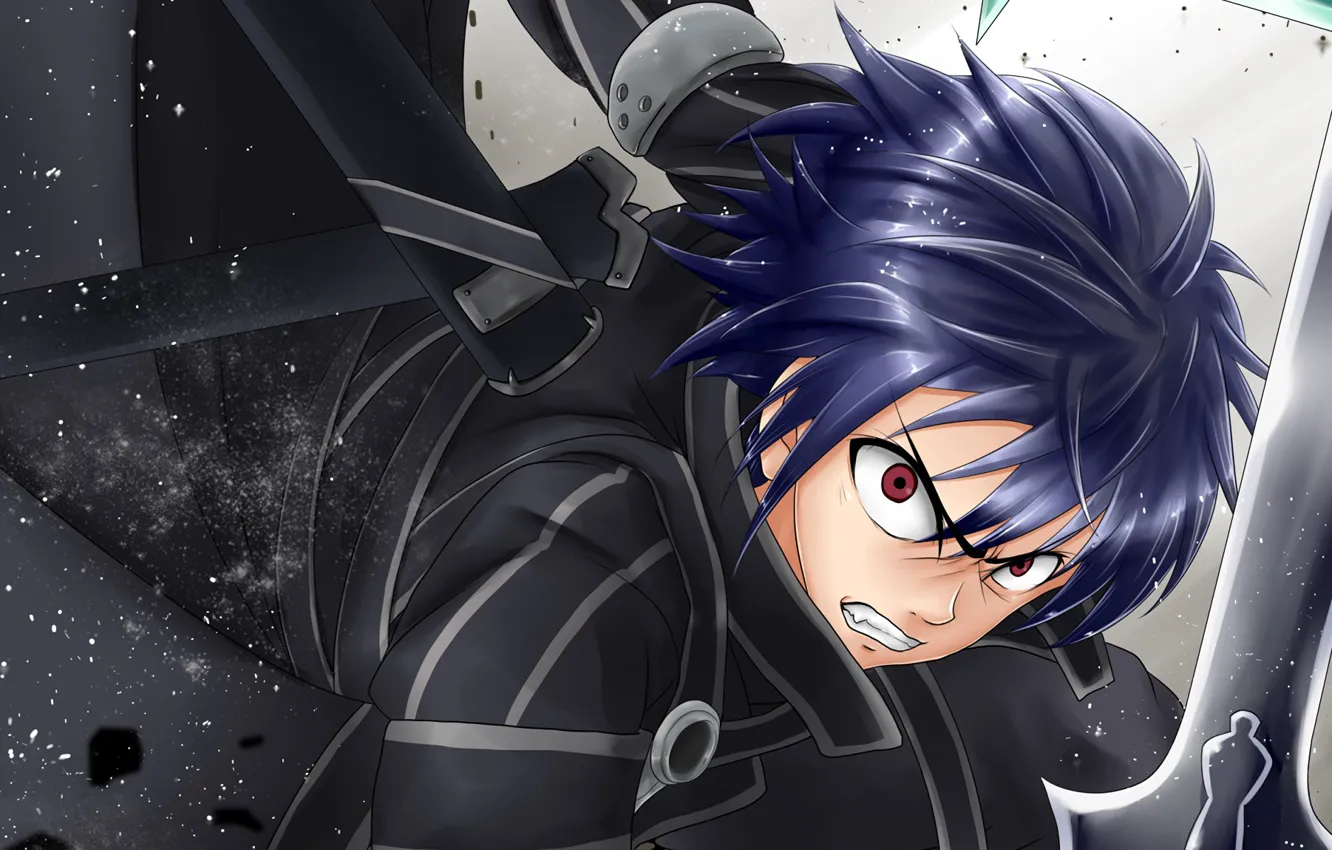 Wallpaper Anger Anime Art Sword Art Online Sword Art Online