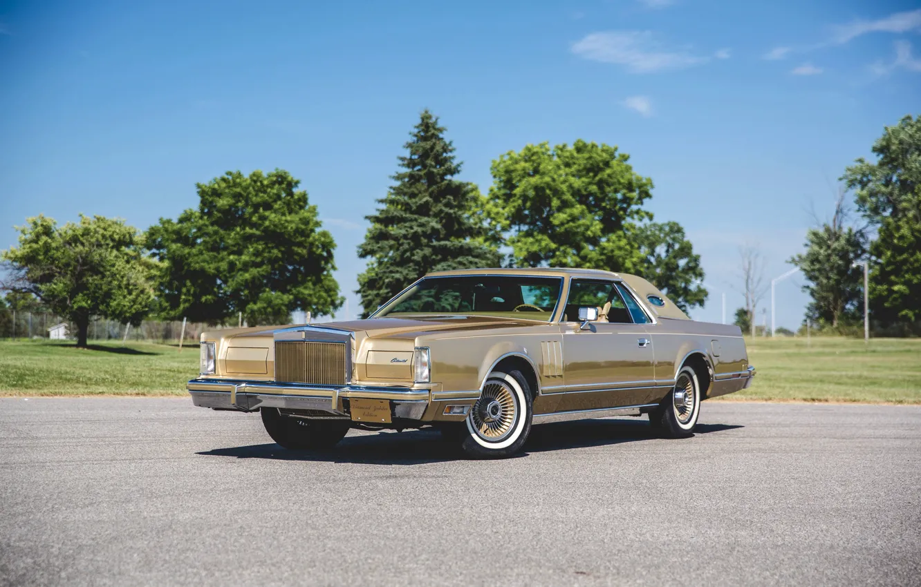 Photo wallpaper Lincoln, Continental, Car, Old