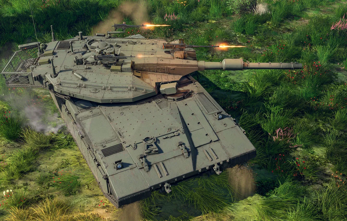 Wallpaper Israel, Main battle tank, Merkava Mk. 3D images for desktop,  section оружие - download