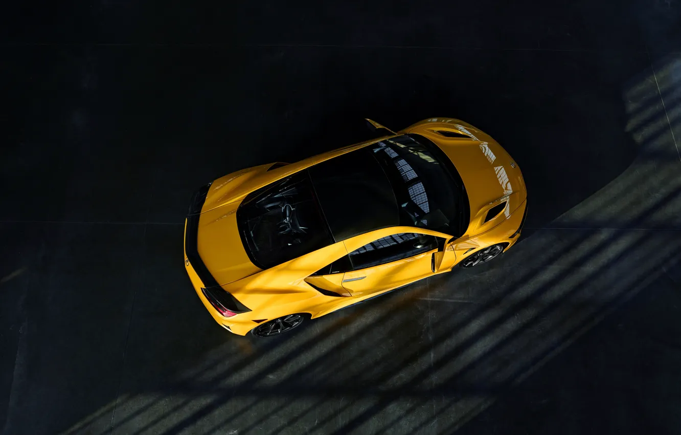 Photo wallpaper roof, yellow, coupe, Honda, body, Acura, NSX, 2020