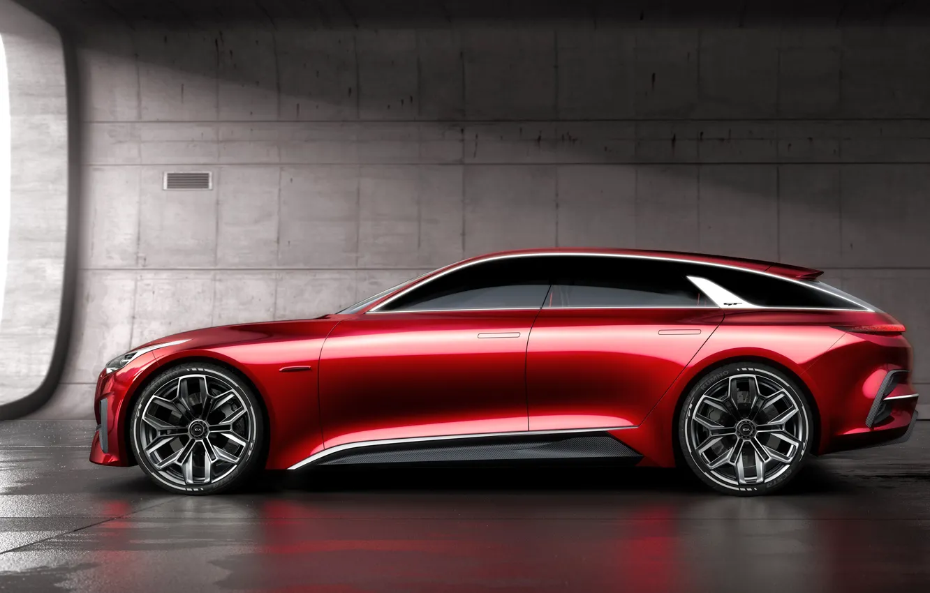 Photo wallpaper Concept, front view, Kia, 2017, Proceed