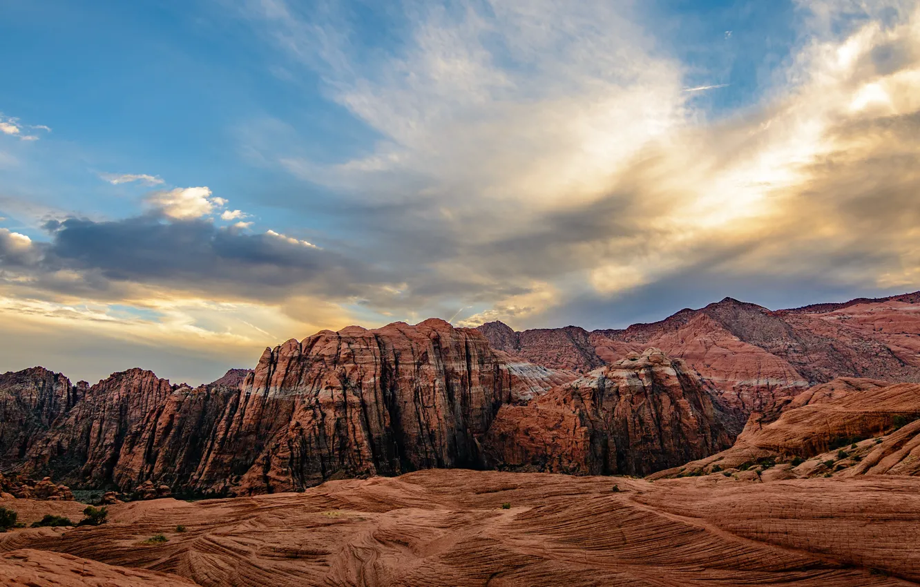 Wallpaper colors, desert, mountains, rocks, canyon images for desktop,  section пейзажи - download