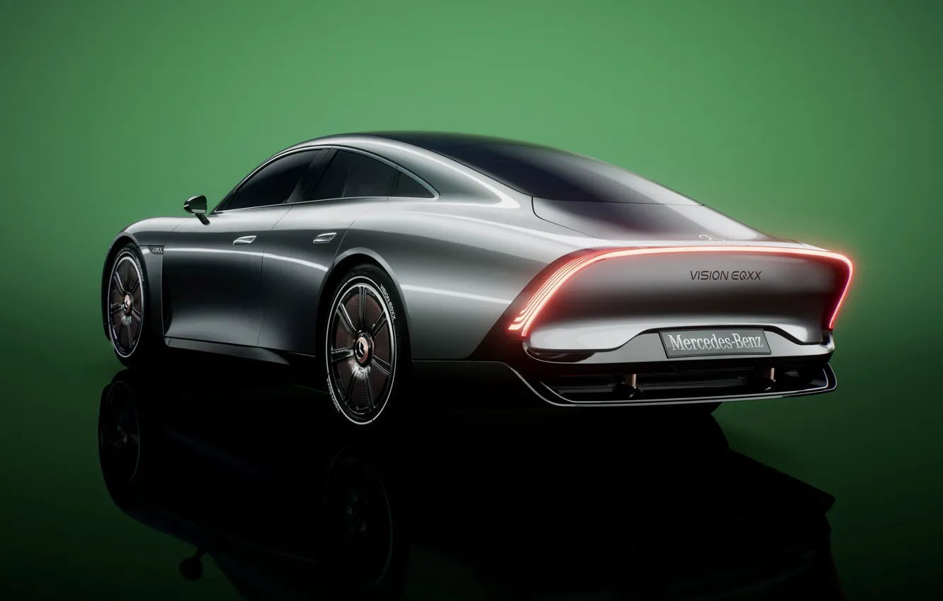 Photo wallpaper coupe, Mercedes-Benz, back, 2022, Vision EQXX Concept