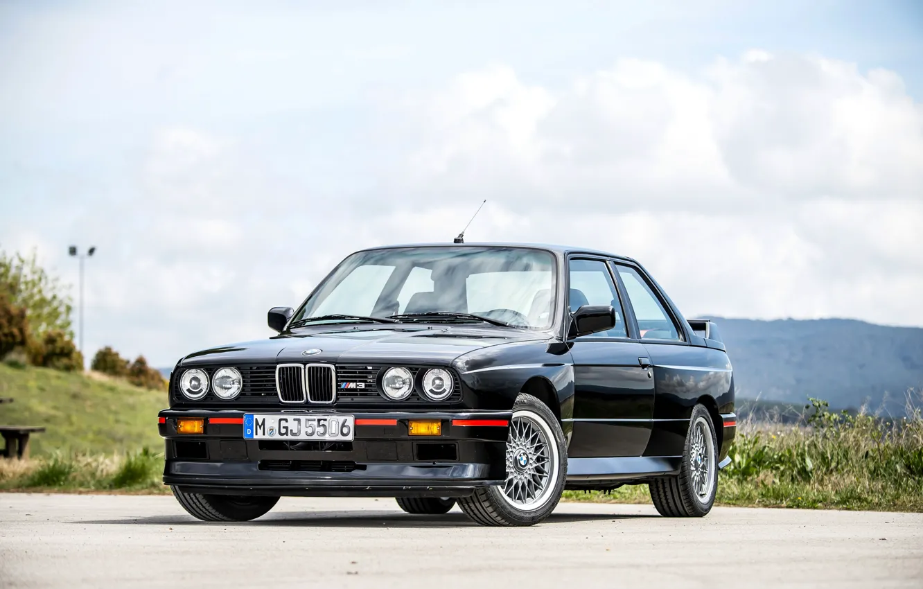 Photo wallpaper Classic, Coupe, BMW E30 M3