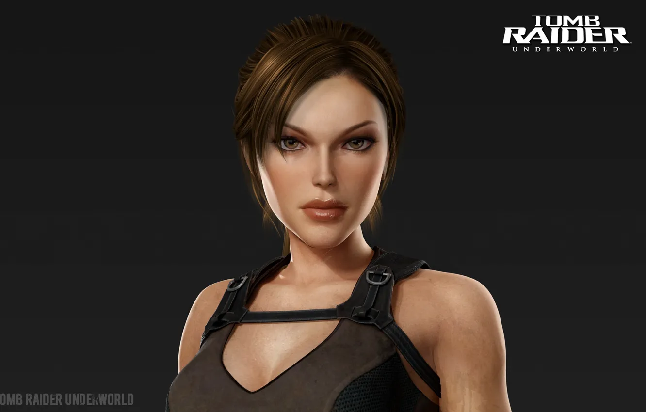 Wallpaper look, girl, portrait, Tomb Raider, Lara Croft, Lara Croft, Tomb  Raider: Underworld images for desktop, section игры - download
