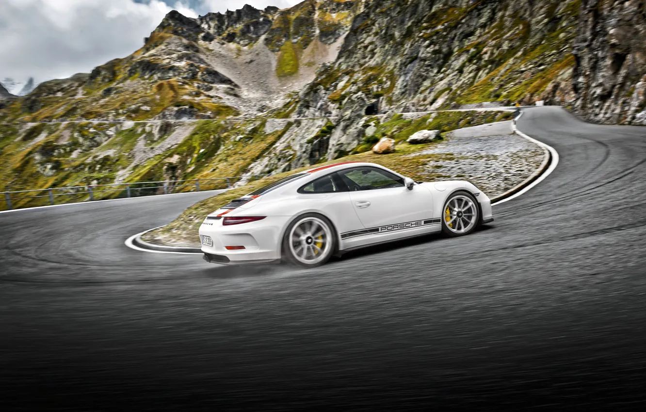 Photo wallpaper 911, Porsche, rear view, Coupe