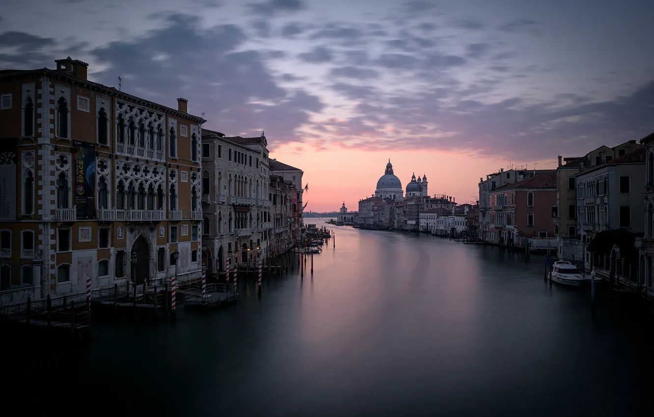 Photo wallpaper morning, Italy, Venice