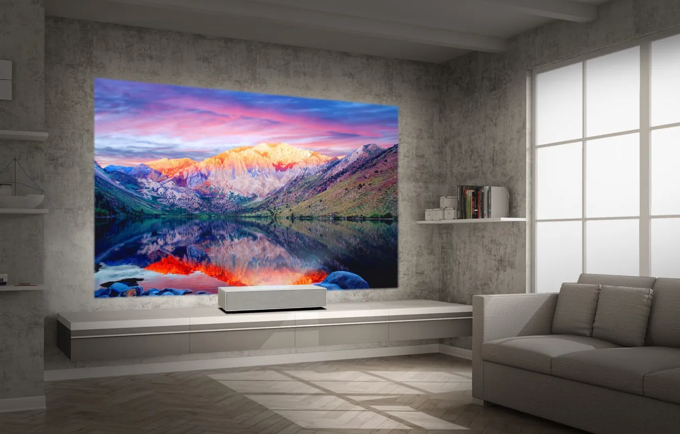 Wallpaper interior, projector, LG images for desktop, section hi-tech -  download