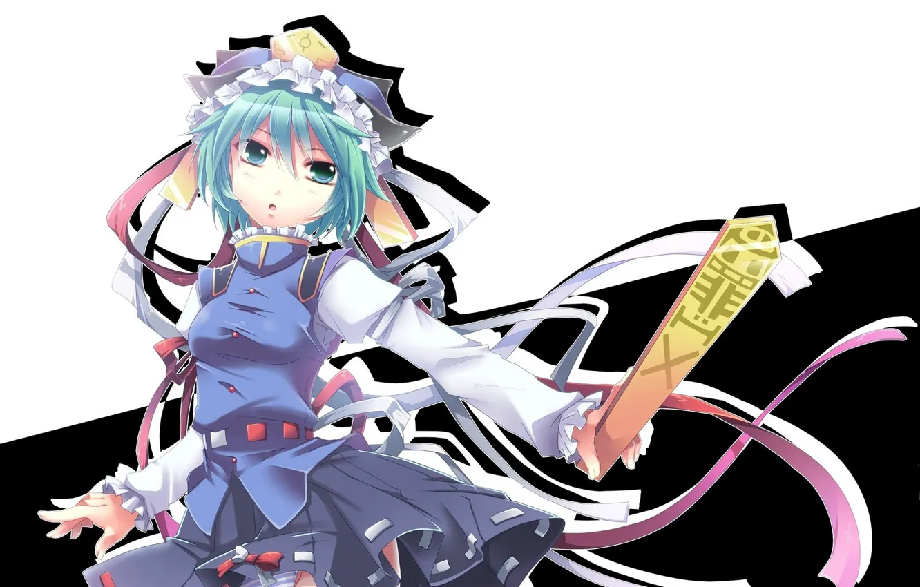 Wallpaper Hat Amulet Priestess Green Hair A Magical Artifact Touhou Project Project East Shikieiki Yamaxanadu By Shinolion Images For Desktop Section Igry Download