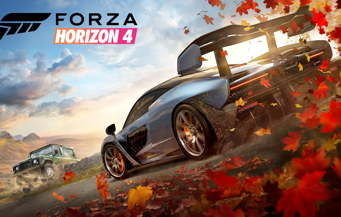 Photo wallpaper Microsoft, Car, Game, Forza Horizon 4
