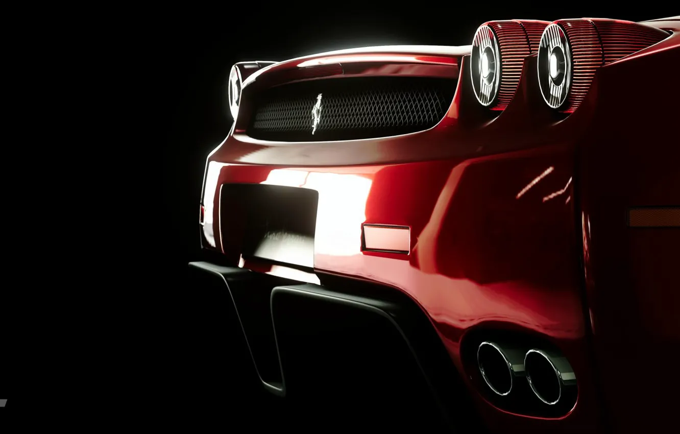 Photo wallpaper Red, Auto, Machine, Ferrari, Enzo, Gran Turismo Sport