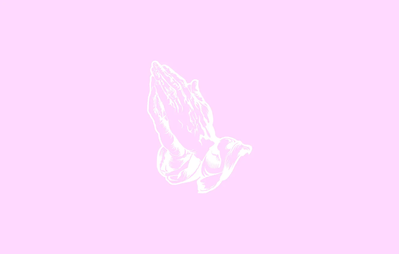 Wallpaper white, pink, god, aesthetic, praying, praying hands, baby pink  images for desktop, section минимализм - download