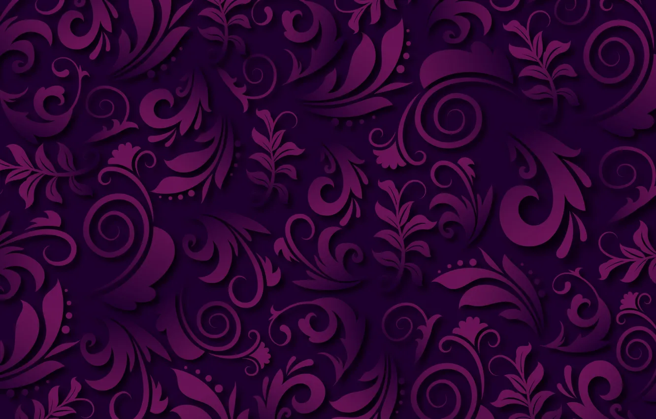Wallpaper purple, background, pattern, texture, abstract, flowers,  background, purple, ornamental images for desktop, section текстуры -  download