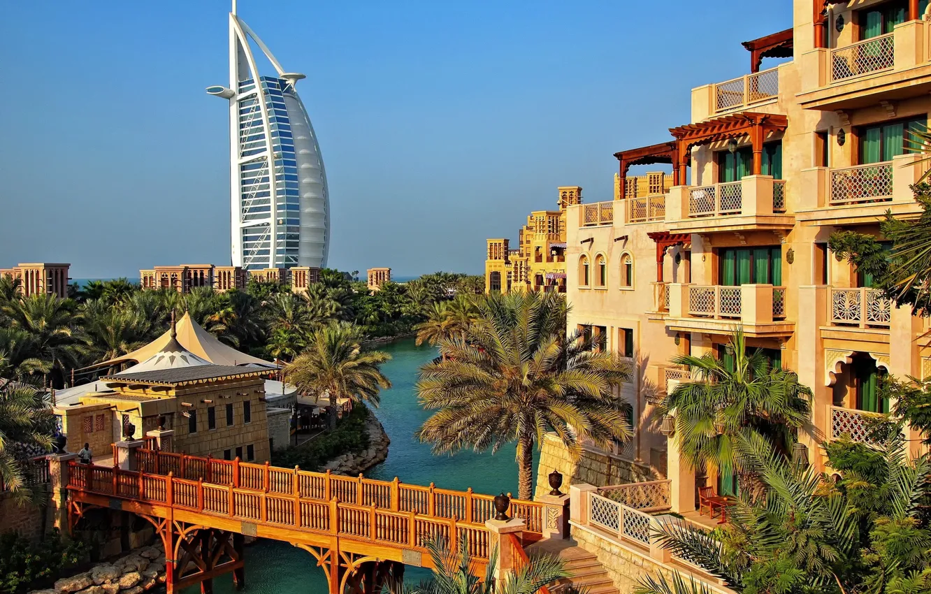 Wallpaper Dubai, UAE, Burj Al Arab images for desktop, section город -  download