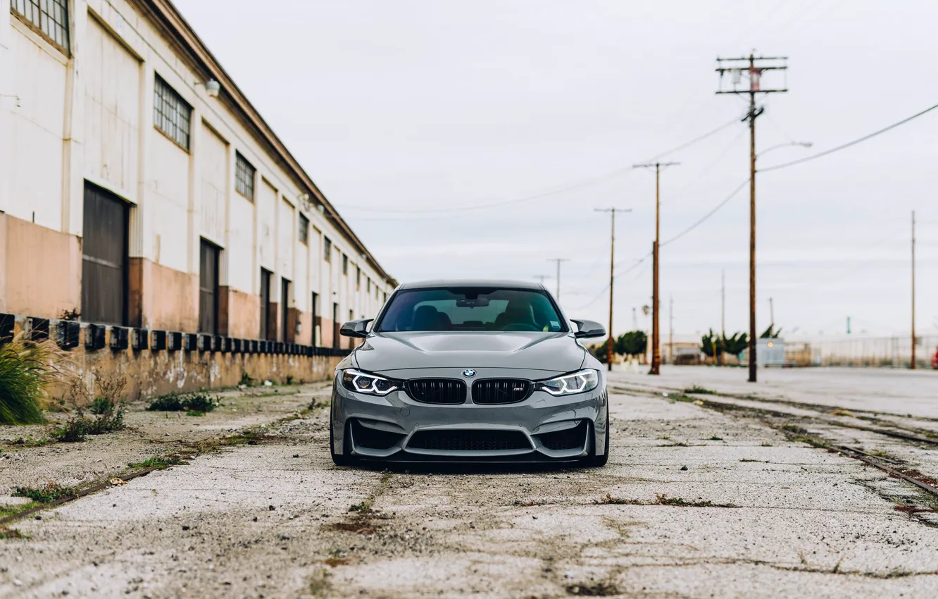 Photo wallpaper BMW, Grey, F80, M3