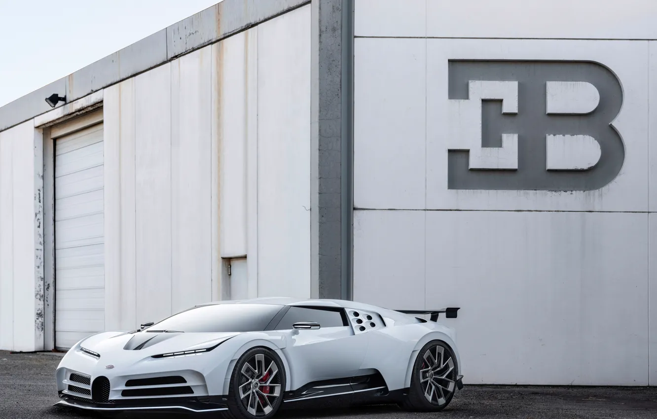 Photo wallpaper Bugatti, hypercar, One hundred and ten