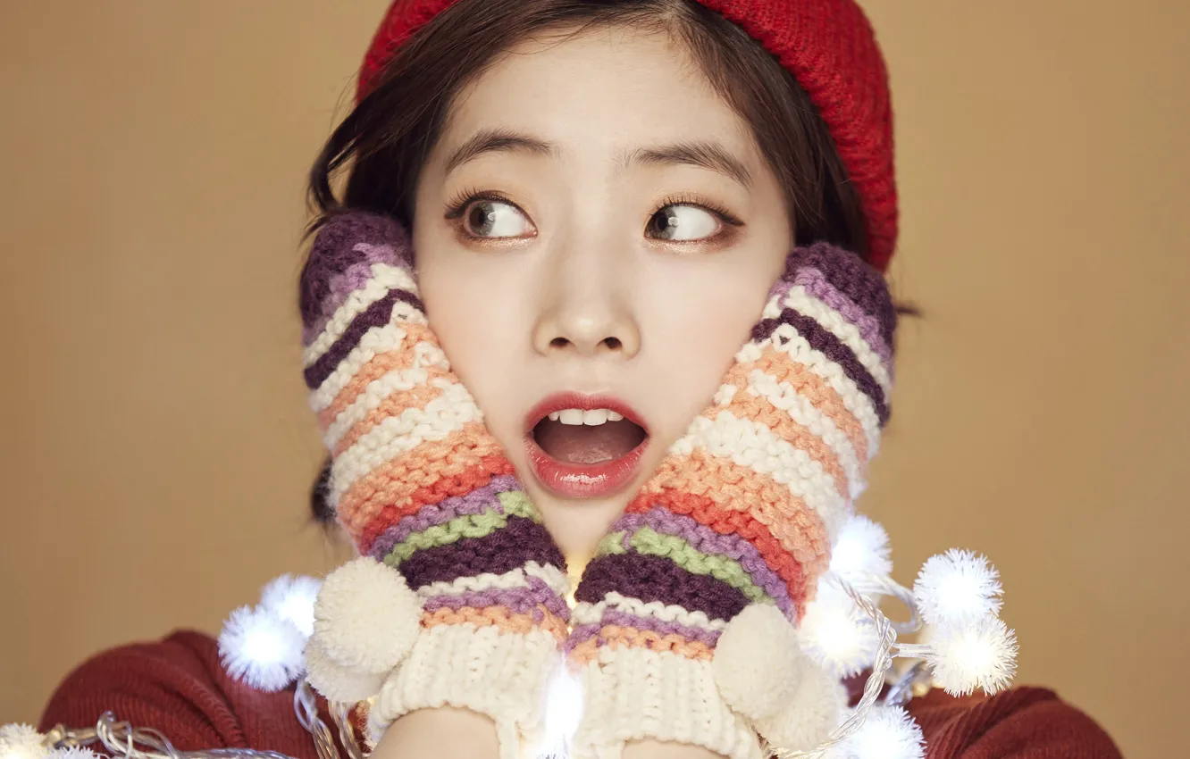Photo wallpaper Girl, Music, Kpop, Twice, Dahyun, Merry and Happy