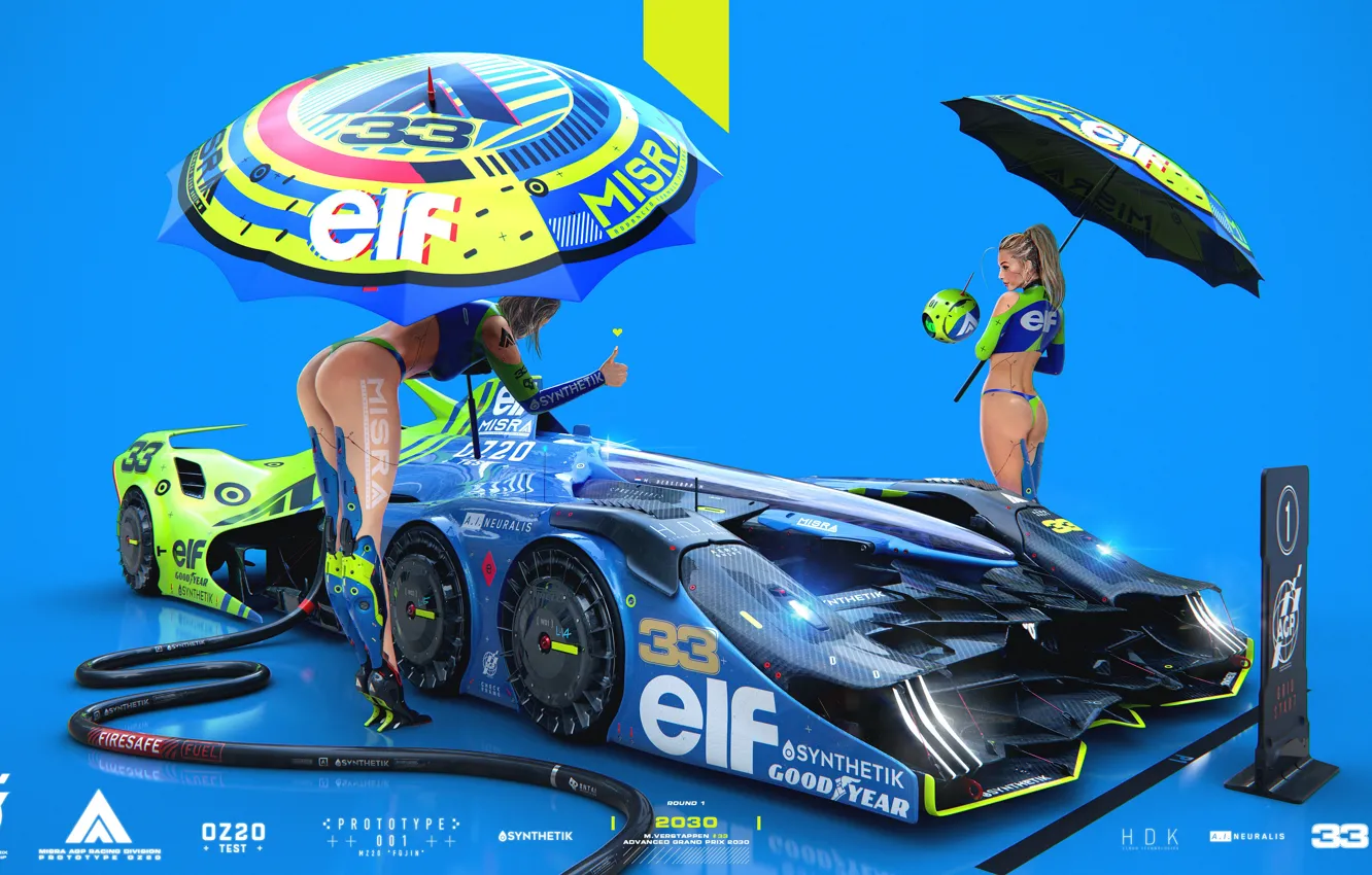 Photo wallpaper Car, Supercar, Gran Turismo, MISRA Racing, AGP, Grand Prix 2030