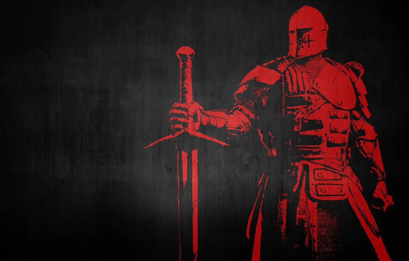Photo wallpaper sword, armor, warrior, knight