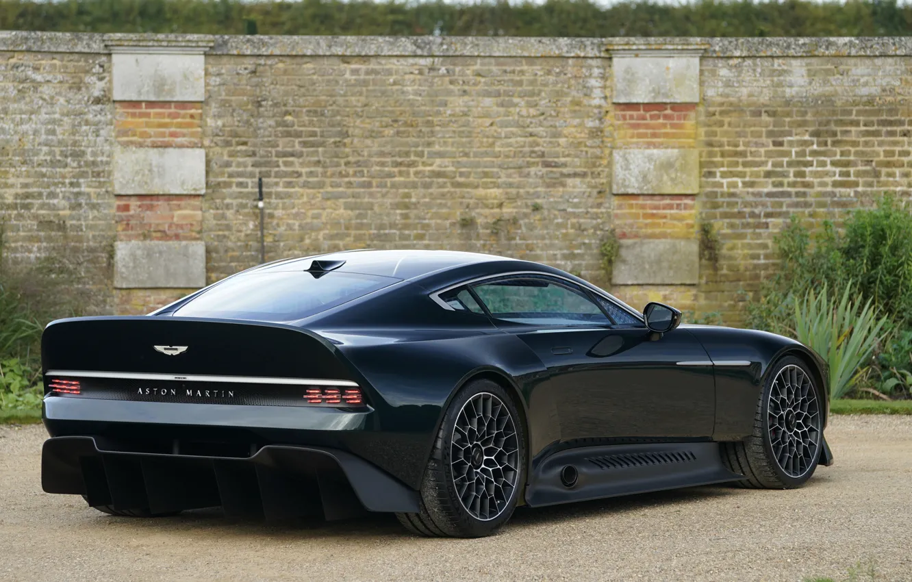 Photo wallpaper Aston Martin, coupe, V12, Victor, 2020, the fence