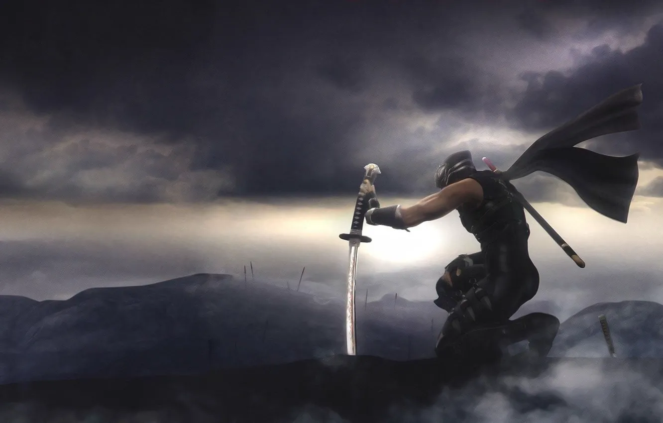 Wallpaper sword, games, samurai, ninja images for desktop, section игры -  download