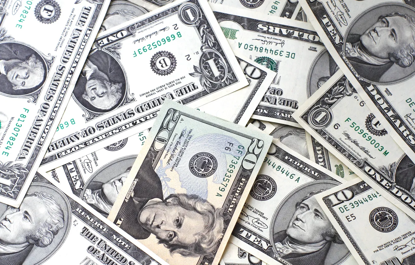 Photo wallpaper money, currency, bill