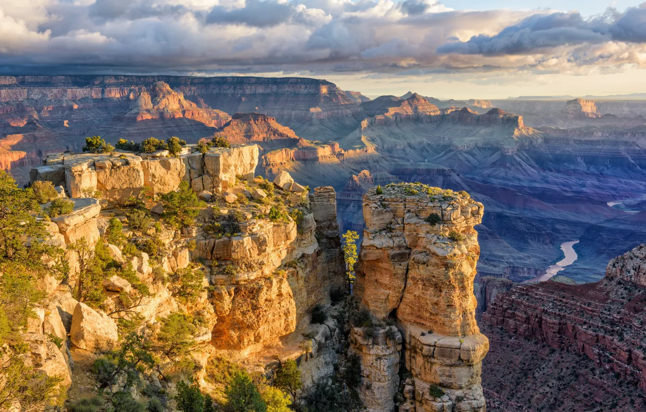 Photo wallpaper rocks, canyon, AZ, USA, Grand Canyon