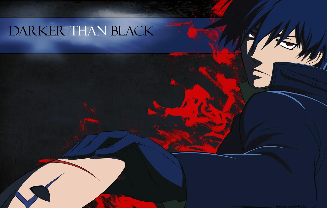 Wallpaper Anime Art Guy Darker Than Black Darker Than Black Hey The Contractor Images For Desktop Section Syonen Download
