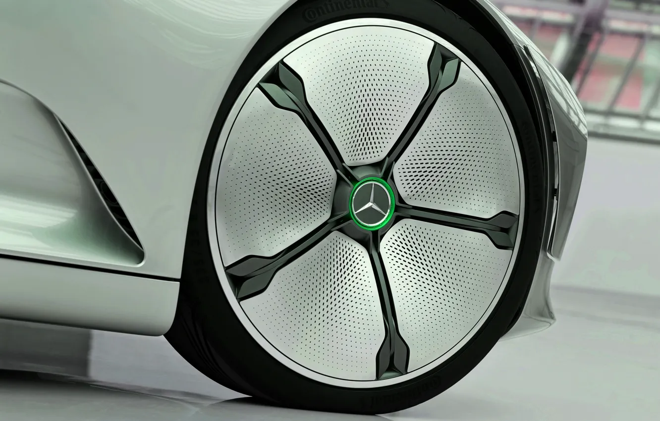 Photo wallpaper Mercedes-Benz, 2015, Intelligent Aerodynamic Automobile, Concept IAA, колёсный обод