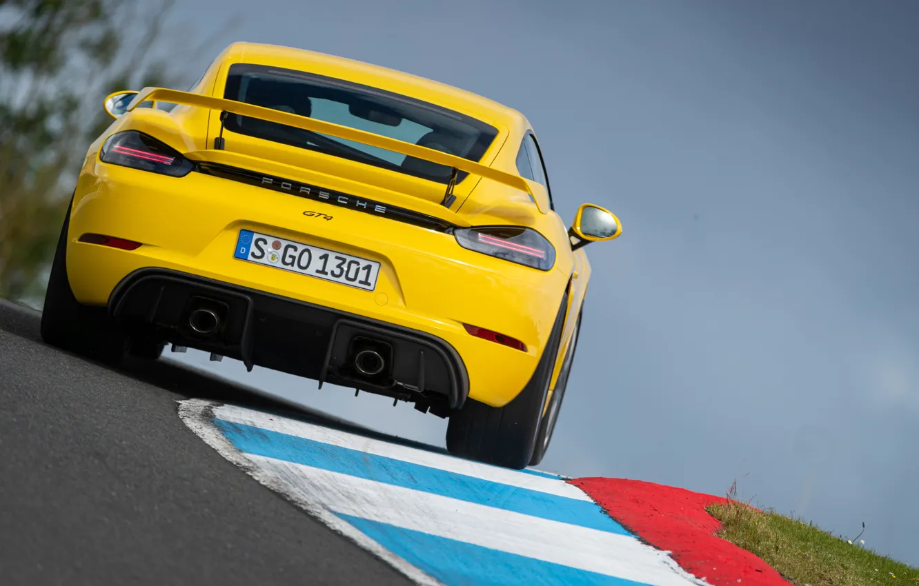 Wallpaper Porsche, Speed, Cayman, Track, Room, GT4, 2019, Porsche 718 (982) Cayman GT4 images ...