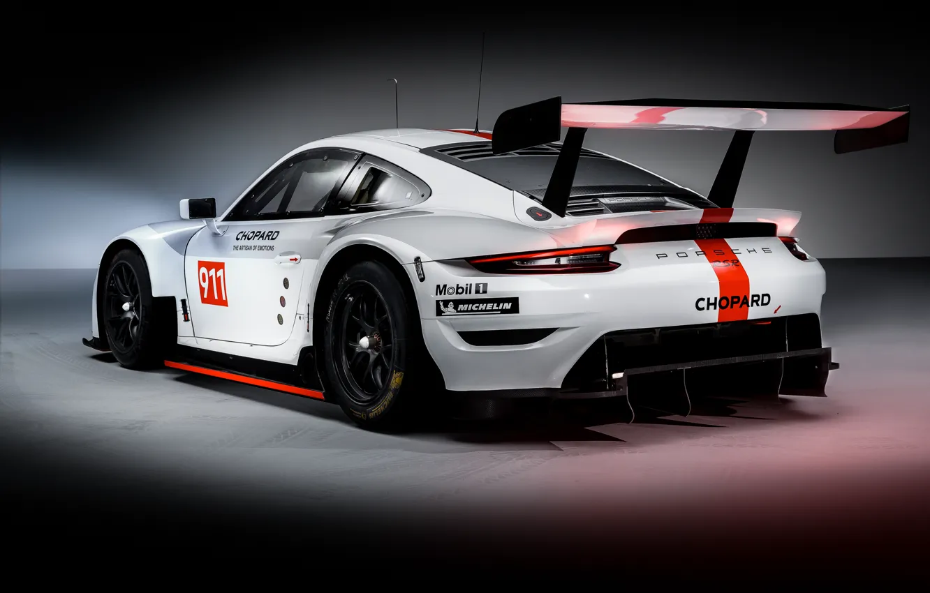Photo wallpaper 911, Porsche, racing car, RSR, 2019