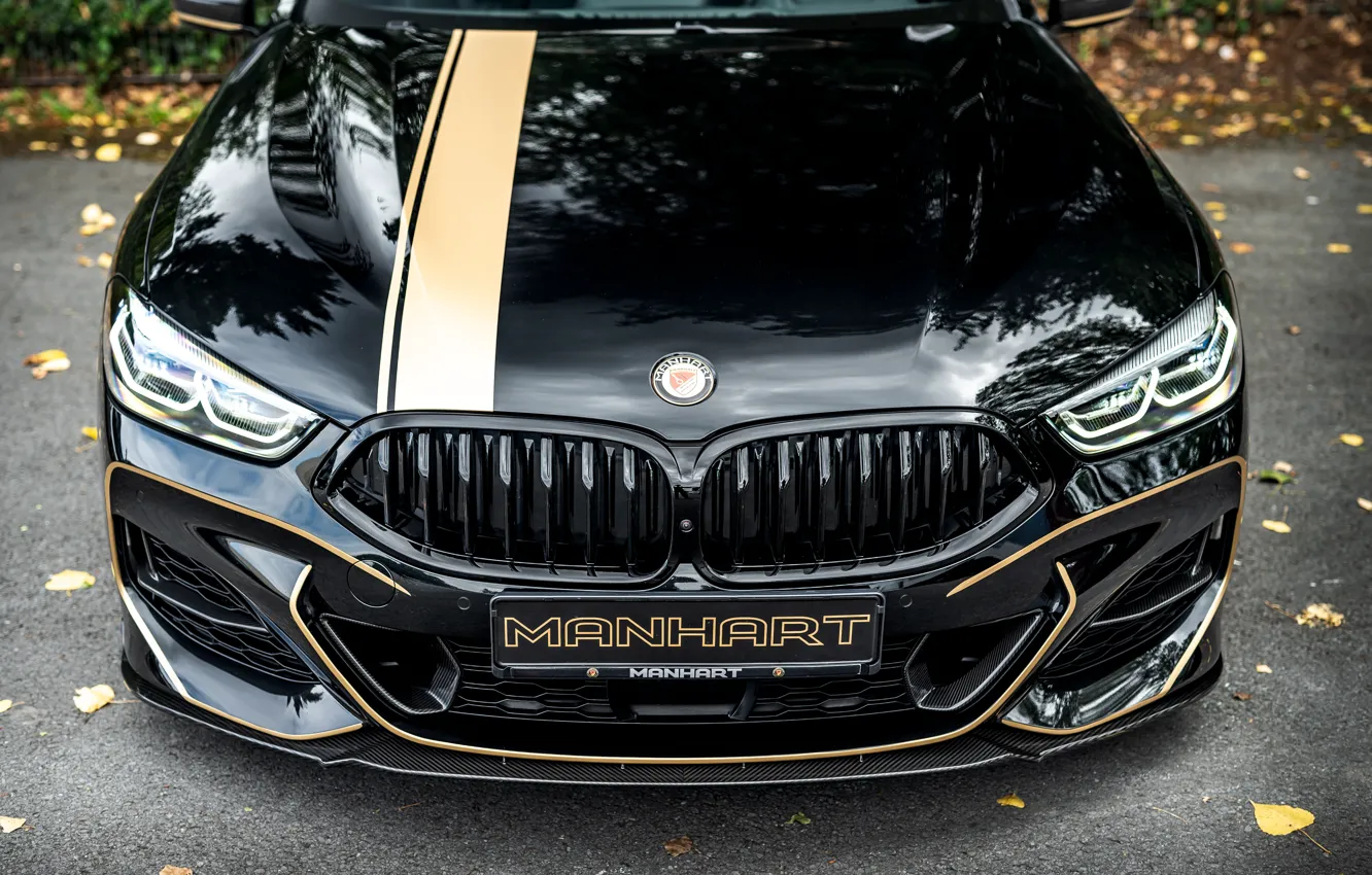Photo wallpaper BMW, front view, Manhart, 8-Series, 2019, G15, M850i, XDrive, MH8 600