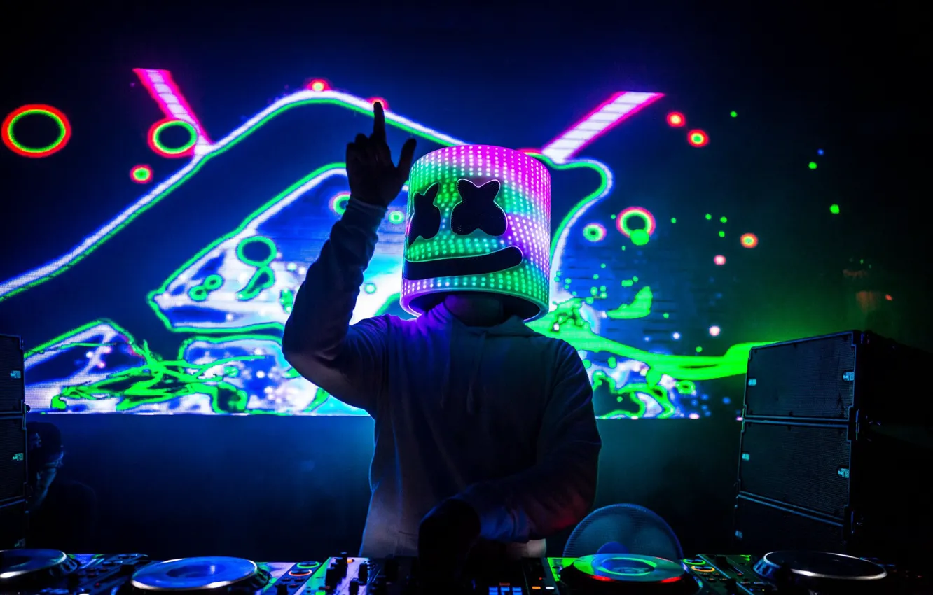 Wallpaper DJ, EDM, Marshmello, DJ images for desktop, section музыка -  download