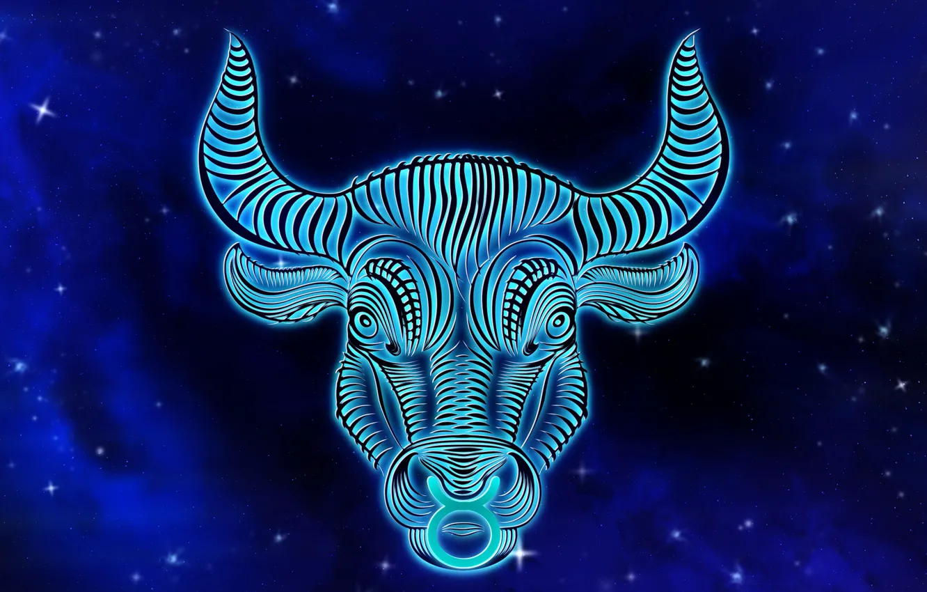 Wallpaper space, bull, zodiac sign, Taurus images for ...