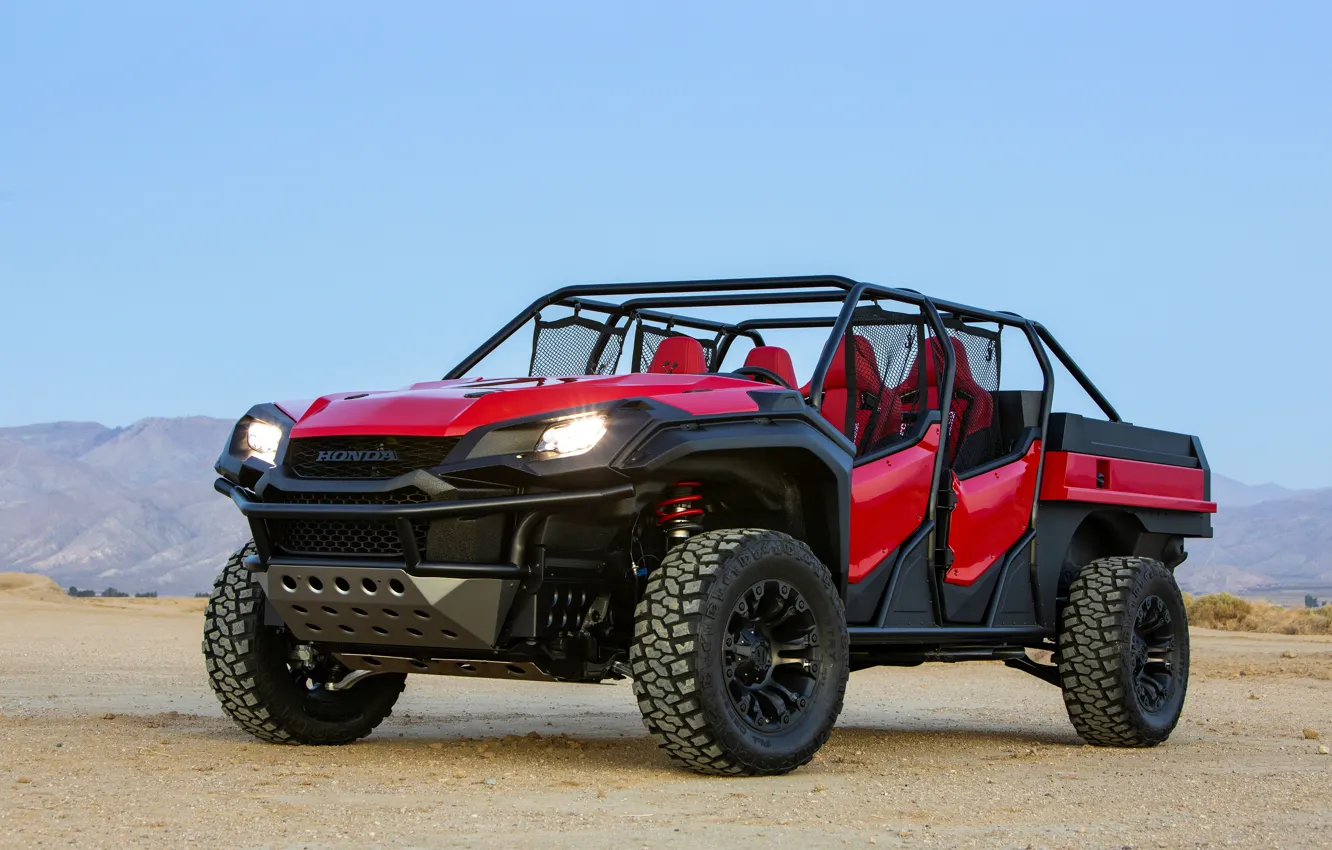 Photo wallpaper the concept, Honda, 2018, Rugged Open Air Vehicle Concept