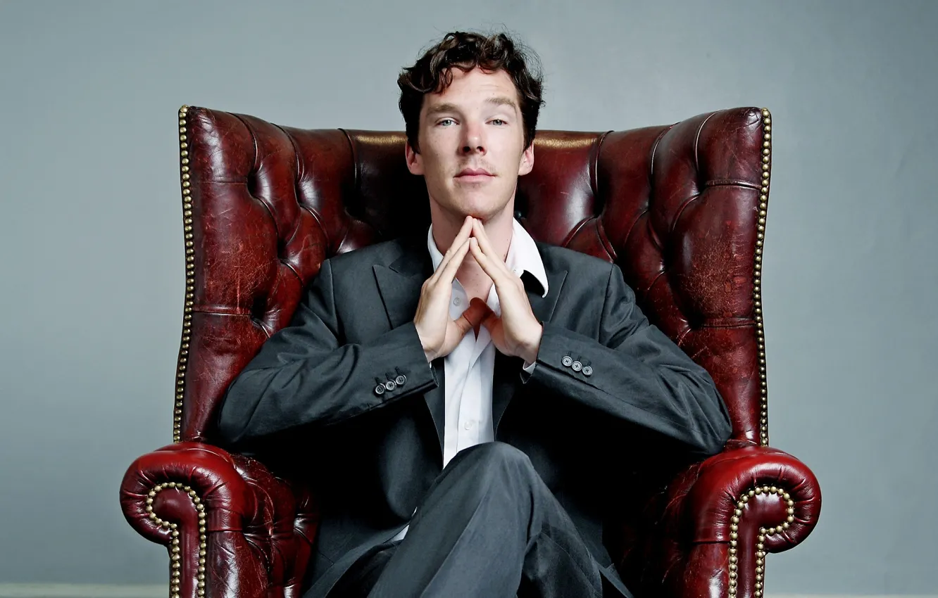 Wallpaper chair, guy, young, Benedict Cumberbatch, Benedict Cumberbatch  images for desktop, section мужчины - download