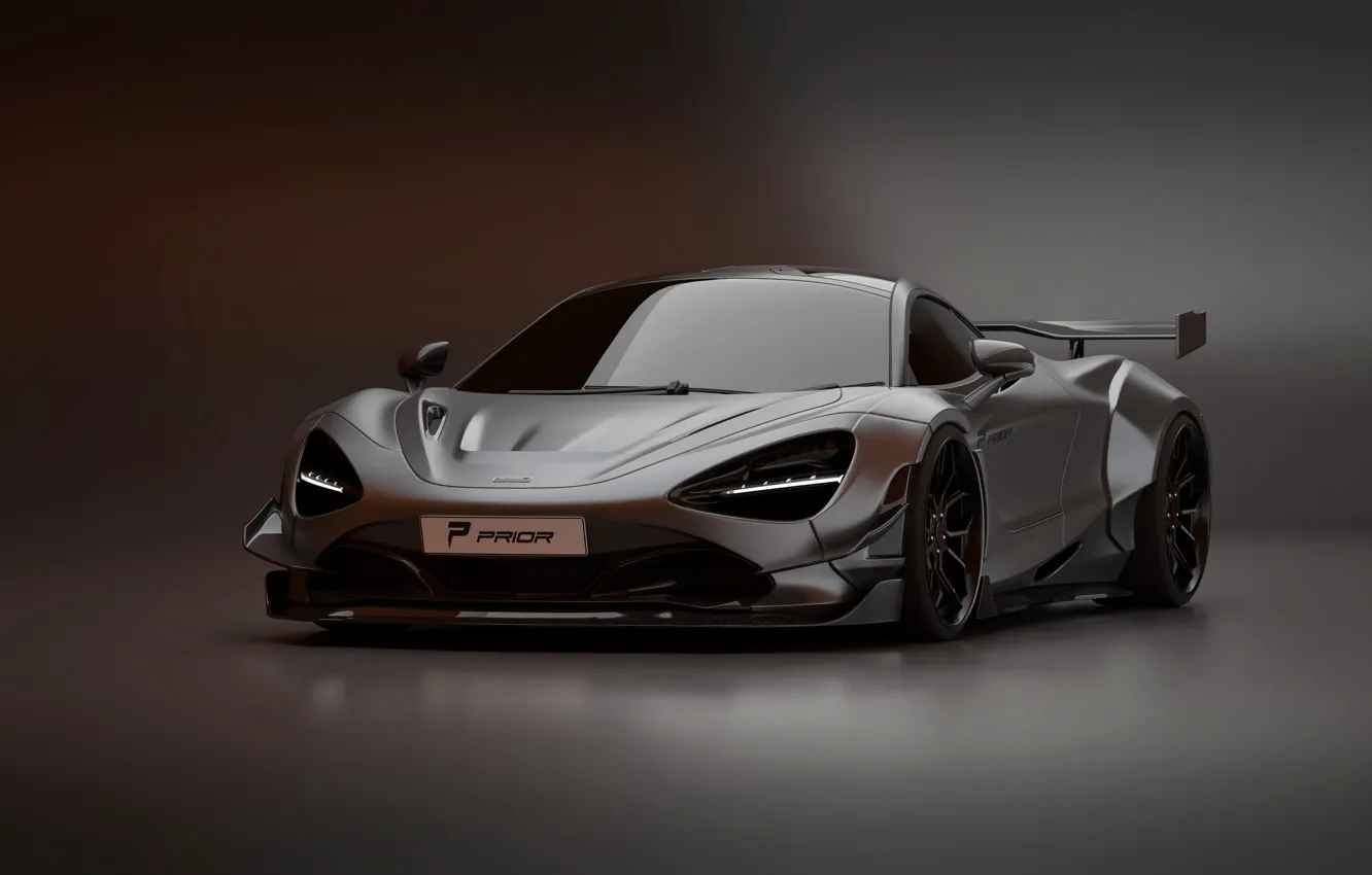 Photo wallpaper McLaren, supercar, Prior Design, 2020, 720S, widebody kit