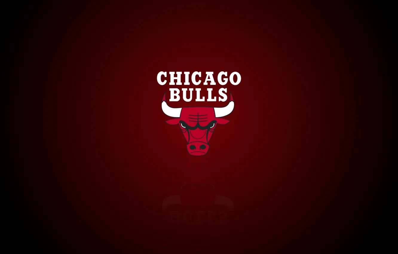 Photo wallpaper Chicago, Logo, NBA, Chicago Bulls, Basketball, Sport, Emblem