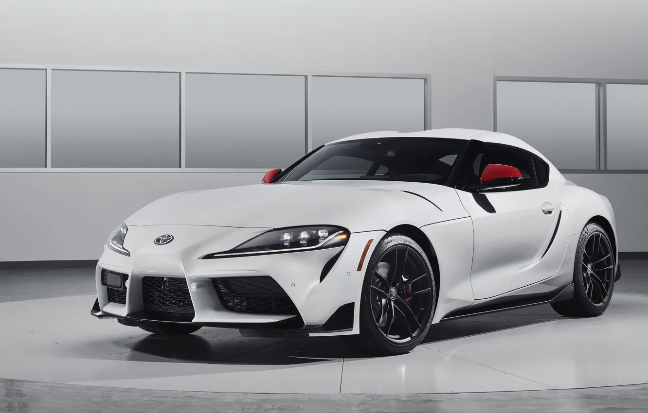 Photo wallpaper Toyota, Supra, Launch Edition, 2019, Toyota GR Above, GR Above