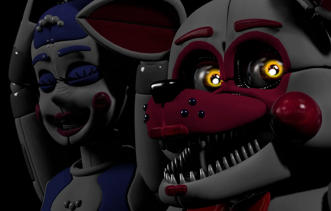 Wallpaper the game, doll, Five Nights
