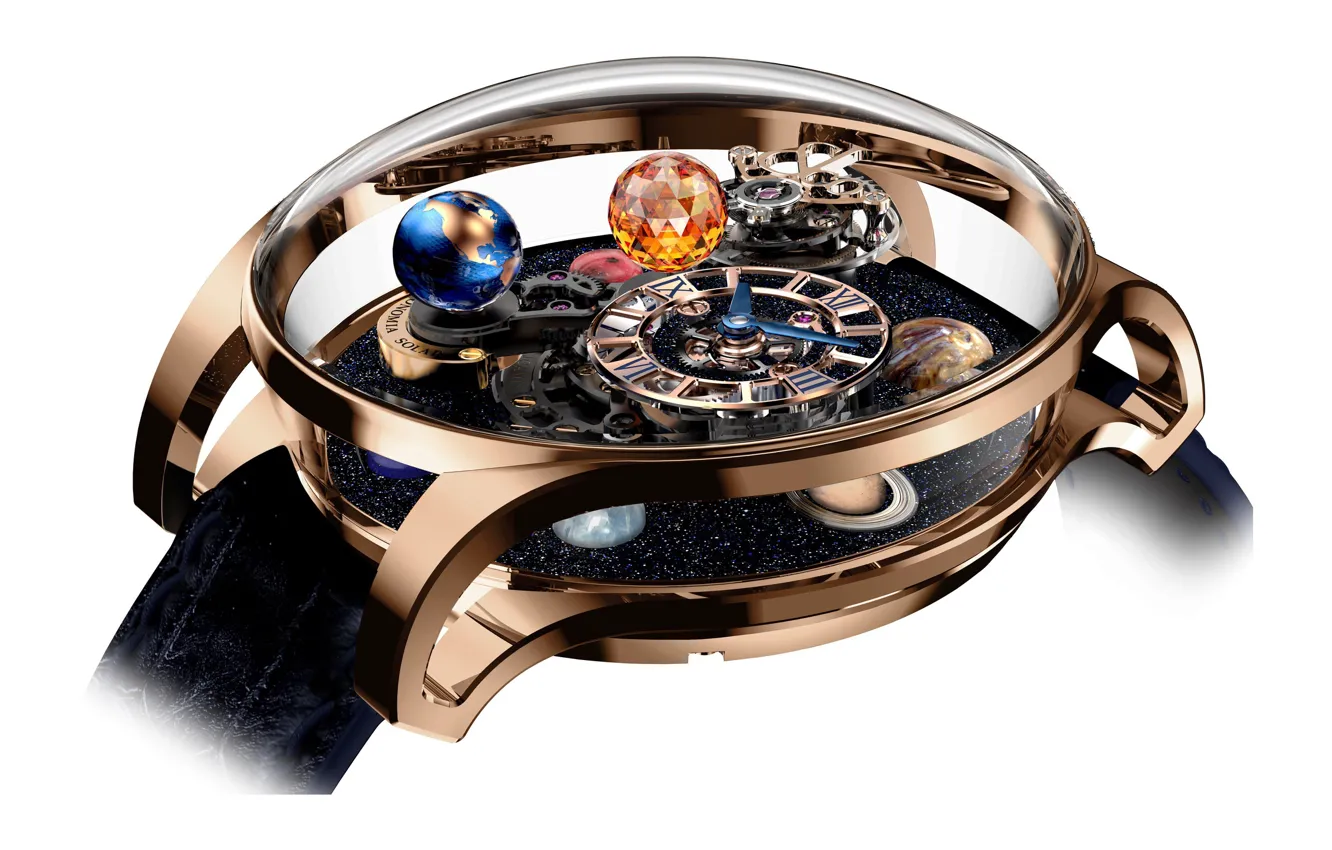 Photo wallpaper watch, beauty, luxury, beauty, luxury, watches, Jacob & Co, Astronomia Solar