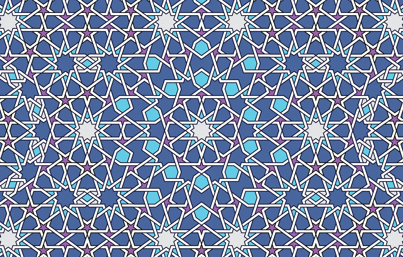 Wallpaper pattern, geometry, islamic pattern images for desktop, section  текстуры - download