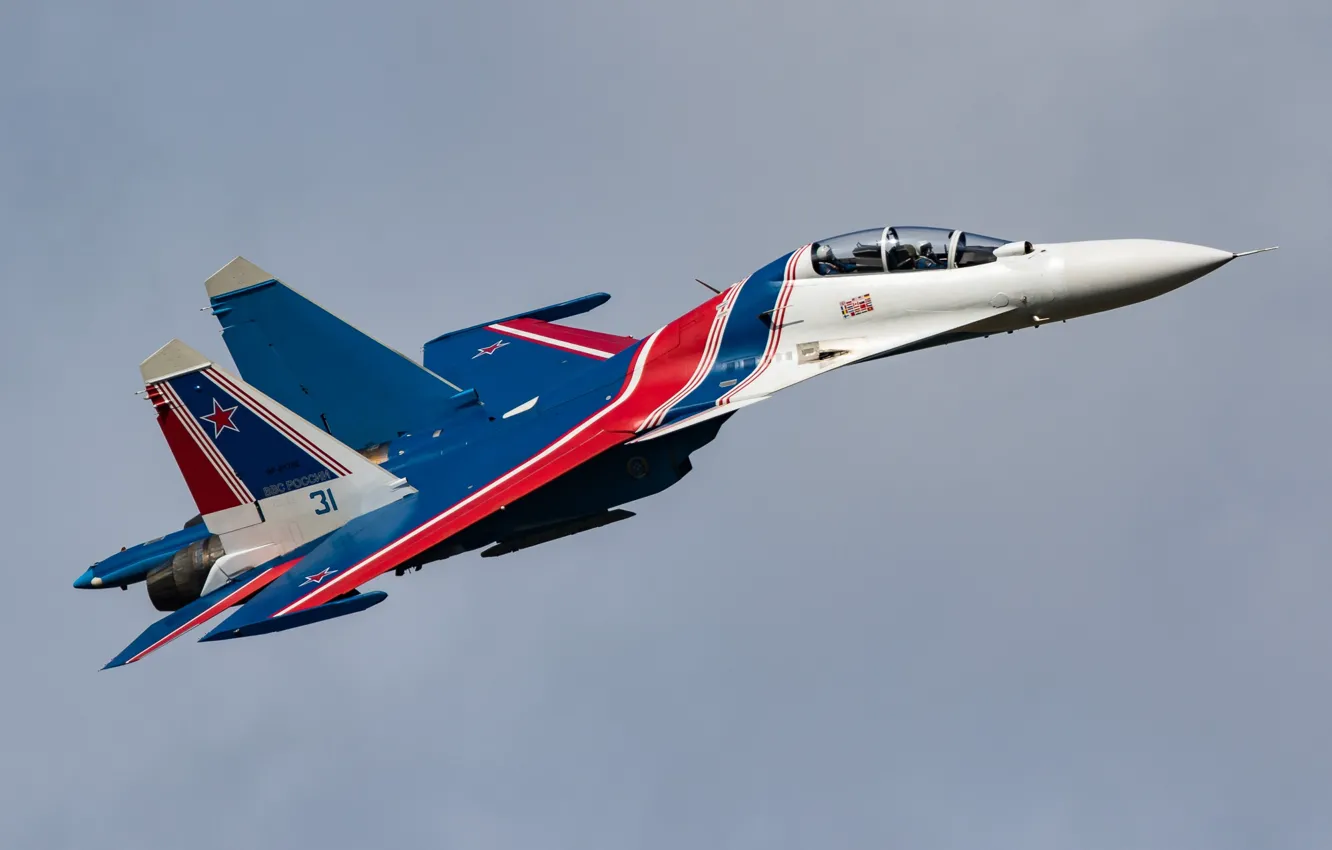 Wallpaper aerobatic team, multi-role fighter, Su-30CM, Su-30SM, "Russian  Knights" images for desktop, section авиация - download